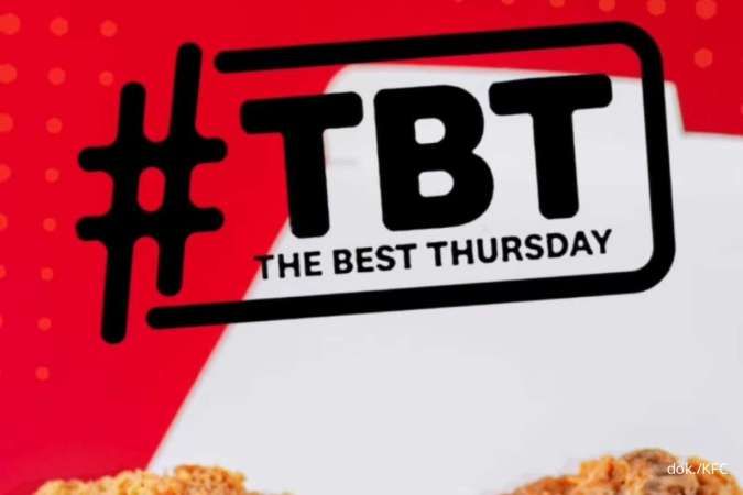 Promo KFC Hari Ini 10 Agustus 2023, The Best Thursday TBT Mulai Rp 93.000