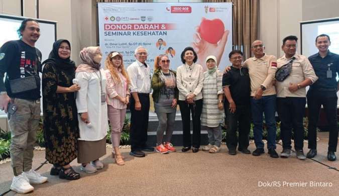 Spine Center RS Premier Bintaro Menyelenggarakan Donor Darah dan Seminar Kesehatan