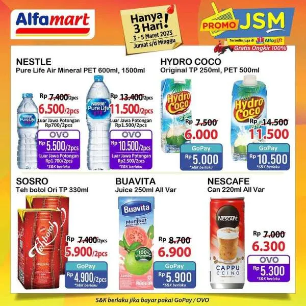 Katalog Promo JSM Alfamart Terbaru 3-5 Maret 2023