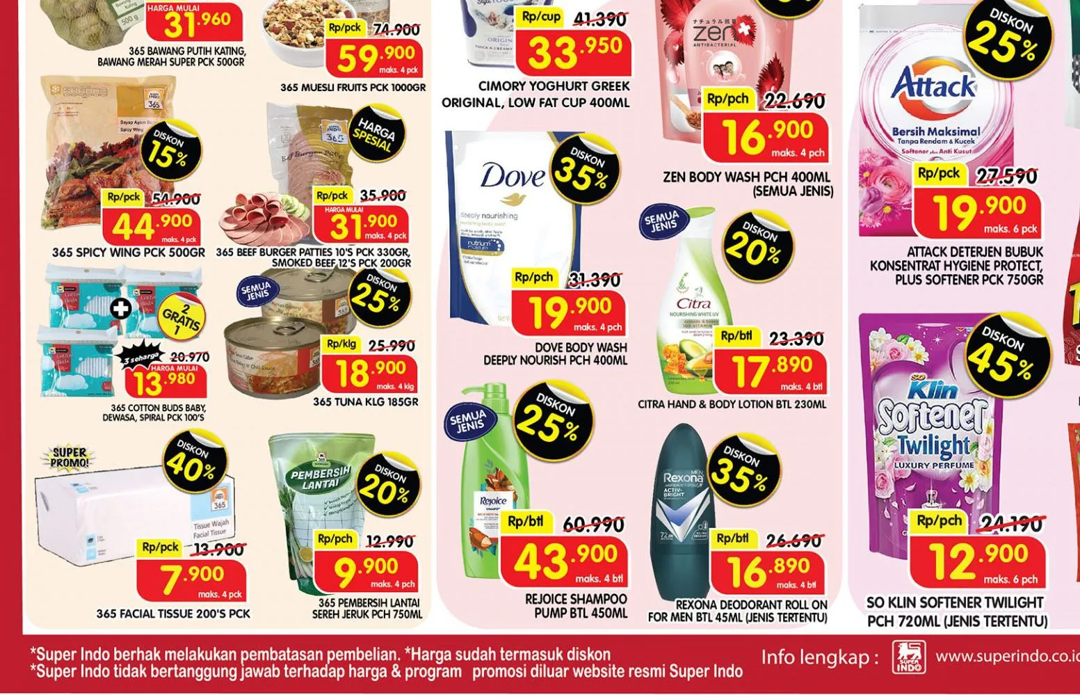 Promo Superindo Weekday 3-6 Juni 2024
