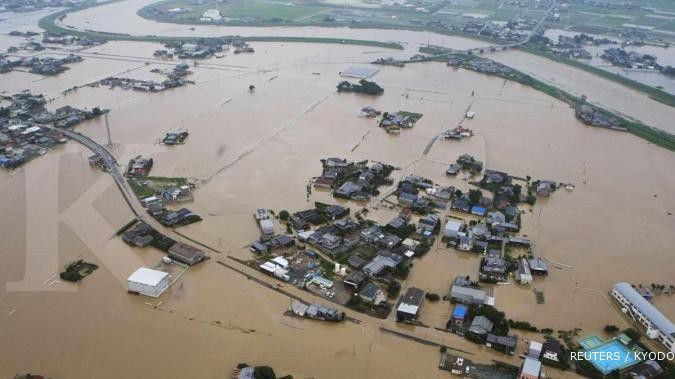 Sebanyak 27 orang tewas akibat banjir di Jepang