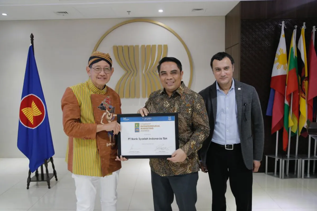 BSI Raih Penghargaan Entrepreneurial Marketing Company 2022