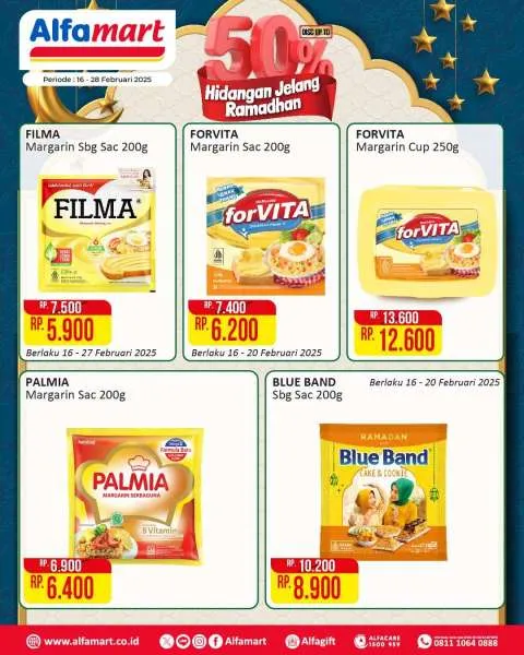 Promo Alfamart Jelang Ramadan Periode 16-28 Februari 2025