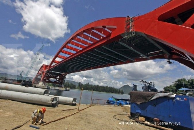 Jembatan Tumbang Samba ditargetkan rampung 2019, ini progresnya