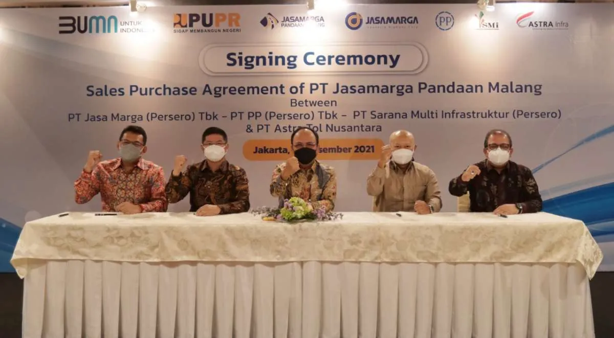 Astra Infra Tuntaskan Akuisisi 49% Saham Ruas Tol Pandaan-Malang