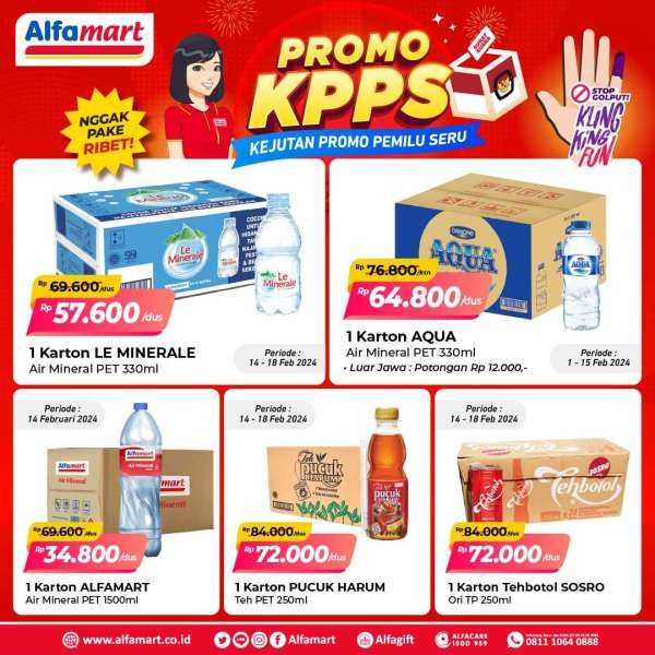 Promo Alfamart Spesial Pemilu 14 Februari 2024