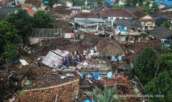 Tim Gabungan Kembali Distribusikan Bantuan ke Dua Kecamatan Terdampak Gempa Cianjur