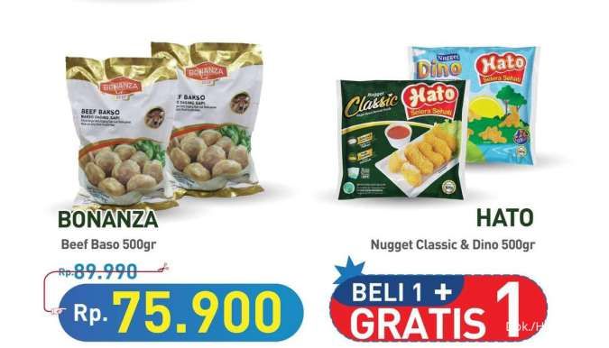 Promo JSM Hypermart Periode 4-7 Oktober 2024, Nugget-Susu Anak Beli 1 Gratis 1