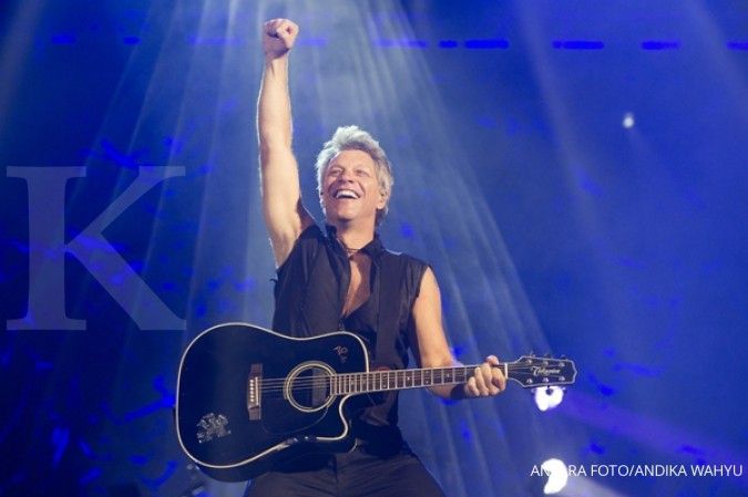 Polisi tahan pemalsu tiket konser Bon Jovi