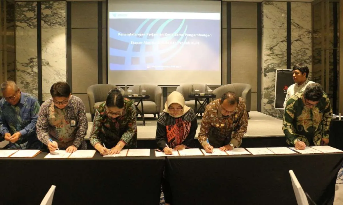 Kemendag Inisiasi Penandatanganan Kerjasama, Pacu Ekspor &Daya Saing Produk Alas Kaki