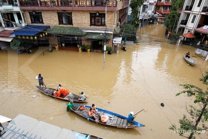 Yagi, Badai Terkuat Asia, Rontokkan Infrastruktur dan Pabrik di Vietnam