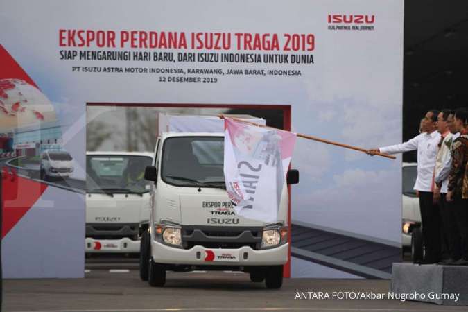 Jokowi menargetkan ekspor otomotif mencapai 1 juta unit pada 2024