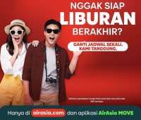 Promo Baru AirAsia Move, Gratis Biaya Ubah Jadwal Penerbangan