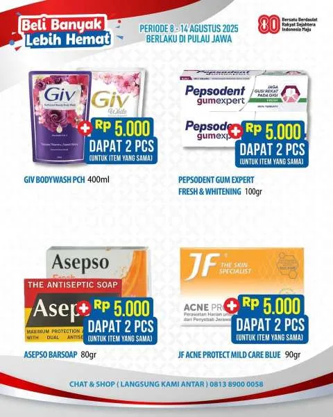 Promo Hypermart Beli Banyak Lebih Hemat Periode 8-14 Agustus 2025