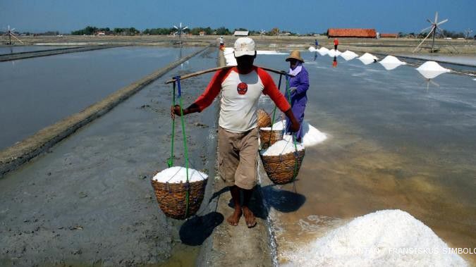 Stok menipis, PT Garam ingin keran impor dibuka