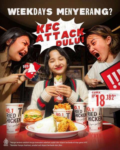 Promo KFC Attack di Awal Bulan November Tahun 2022