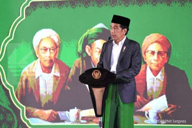 Jokowi: NU Miliki Potensi Kekuatan Pemerataan Ekonomi Umat