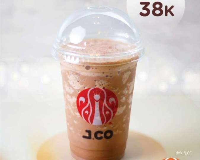 Promo J.CO, Paket BOGO Buy 1 Get 1 Free Chocolate Frappe Rp 38.000