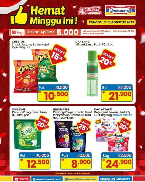 Promo Indomaret 7-13 Agustus 2025 Hemat Minggu Ini