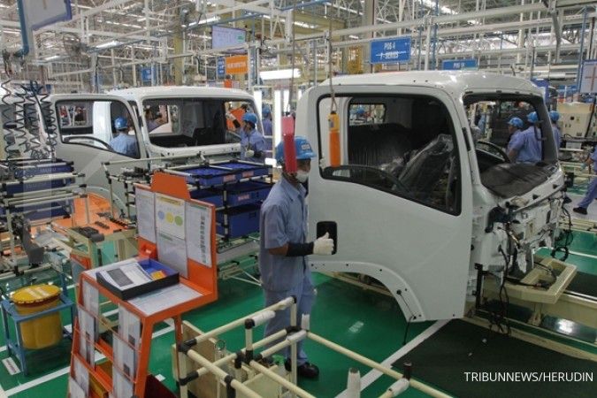 Pertumbuhan Industri non migas turun jadi 5,5%