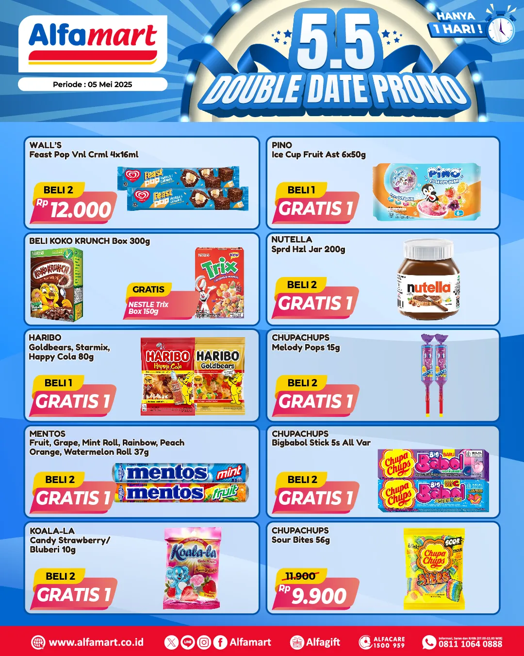 Promo 5.5 Alfamart Periode 5 Mei 2025
