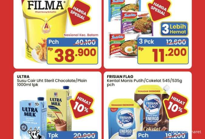 Promo JSM Indomaret Periode 26-29 Juni 2025, Ultra Milk 1 Liter Harga Ekonomis