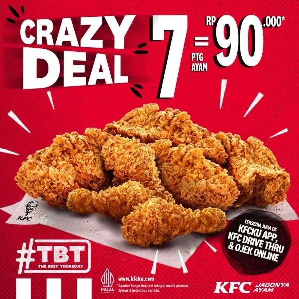 Promo KFC Crazy Deal Best Thursday