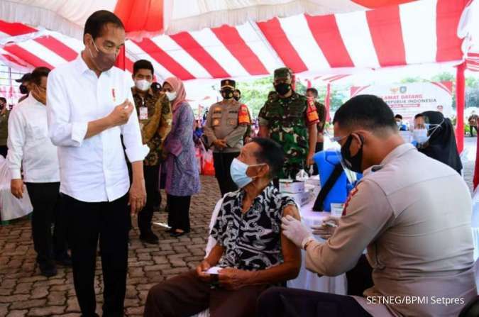 Stok Vaksin Lebih dari Cukup, Jokowi Imbau Masyarakat Segera Vaksinasi Booster