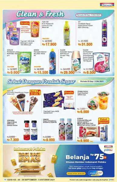 Promo Indomaret Super Hemat 29 September-5 Oktober 2021