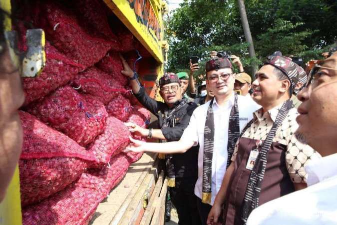 Pasar Induk Jakarta Diguyur Bawang Merah dari Brebes