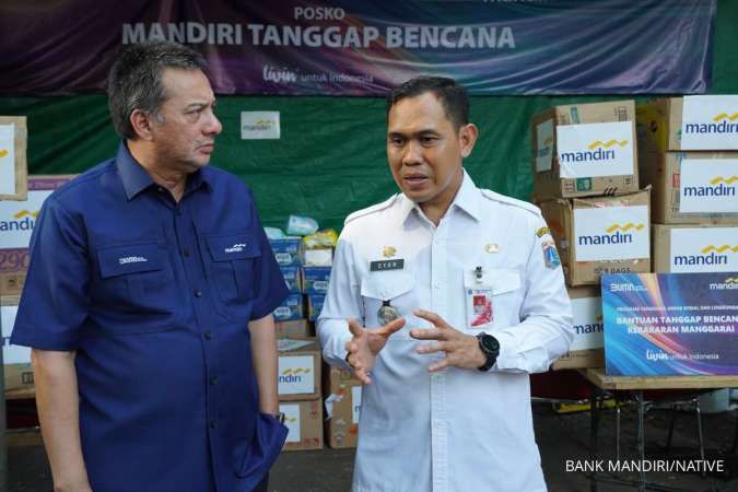 Sigap! Bank Mandiri Berikan Bantuan untuk Korban Kebakaran di Manggarai