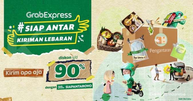 Kirim Paket Lebaran Jadi Lebih Mudah dengan GrabExpress