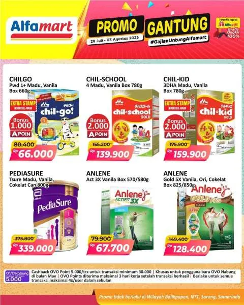 Promo Alfamart Gantung Periode 28 Juli-3 Agustus 2025