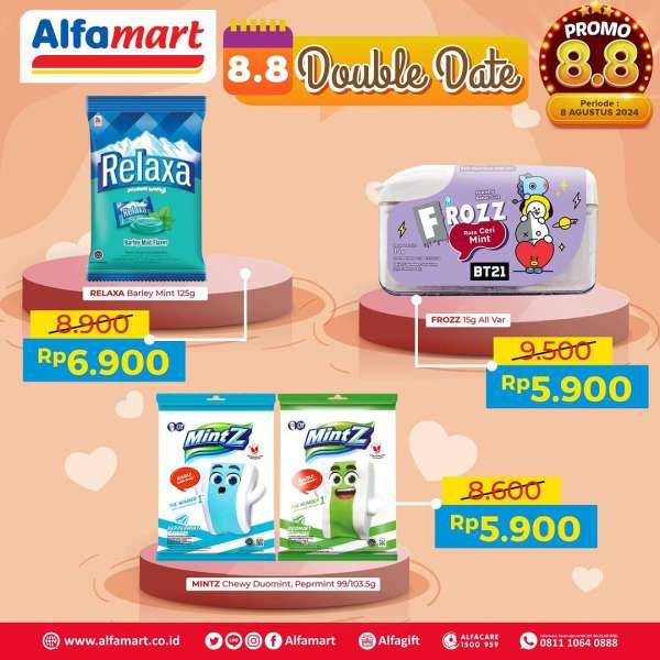 Promo 8.8 di Alfamart 8 Agustus 2024