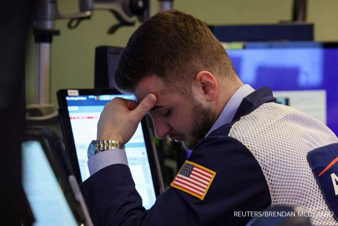 Wall Street Turun Imbas Kenaikan Yield US Treasury, Laporan Pendapatan Jadi Fokus