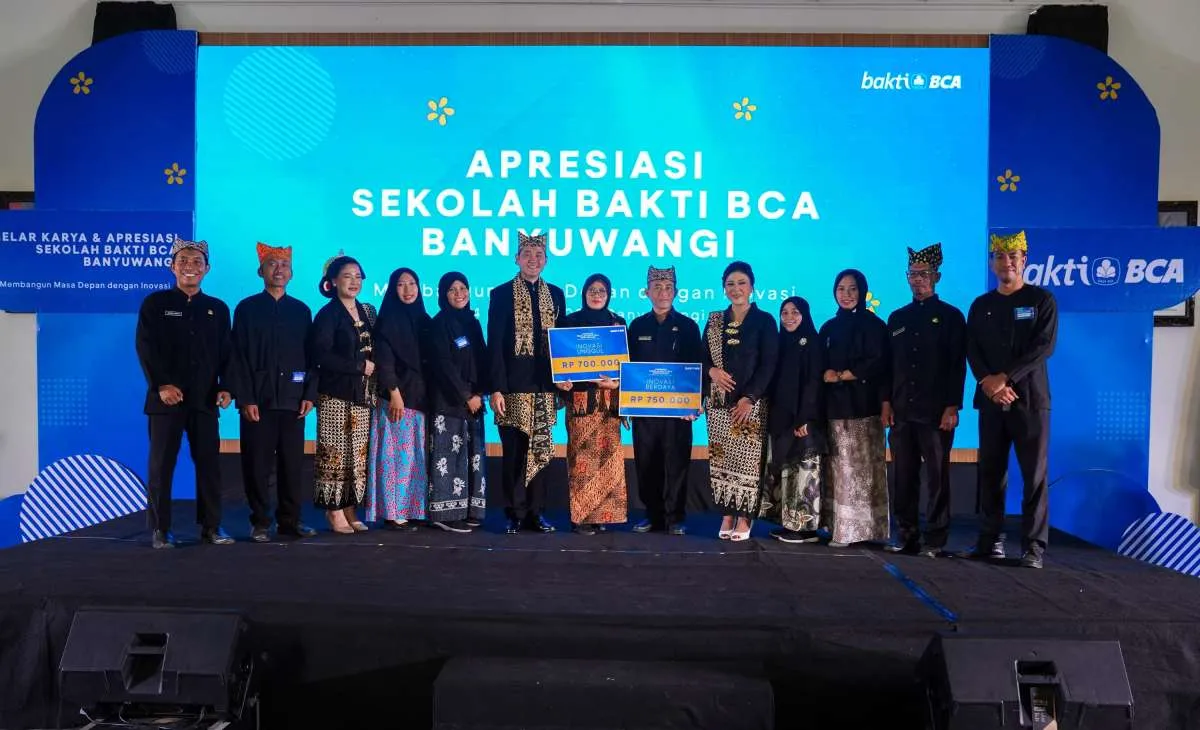 BCA Rayakan Pendampingan Sekolah Bakti BCA di Banyuwangi,Gelar Karya&Appreciation Day