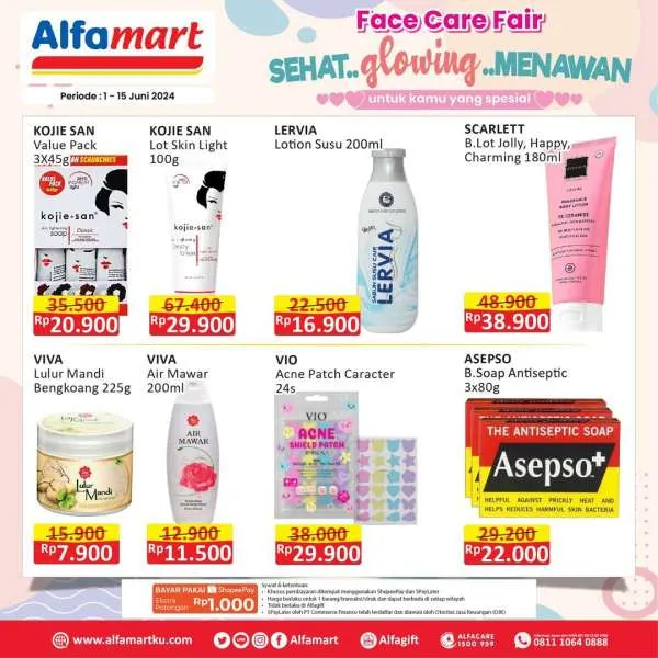 Promo Alfamart Personal Care Fair Periode 1-15 Juni 2024