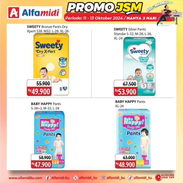 Promo JSM Alfamidi Periode 11-13 Oktober 2024
