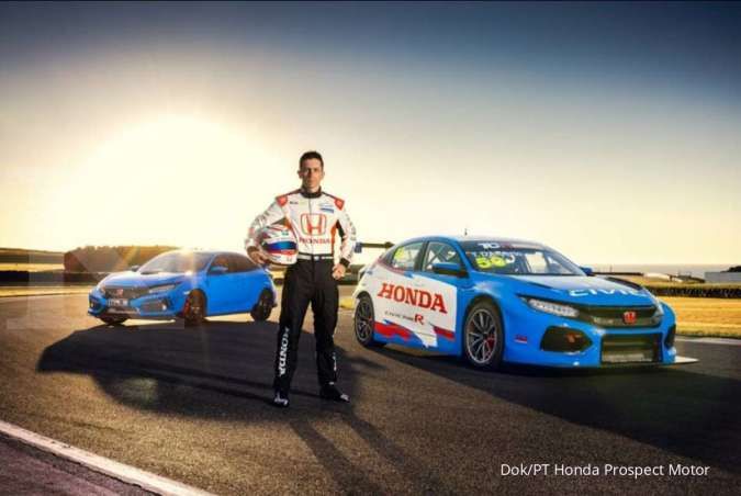 Honda Menampilkan Warna Racing Blue pada Ajang Honda Civic Type R TCR di Australia