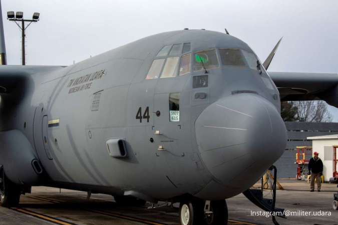 Pesawat C-130J Super Hercules TNI AU