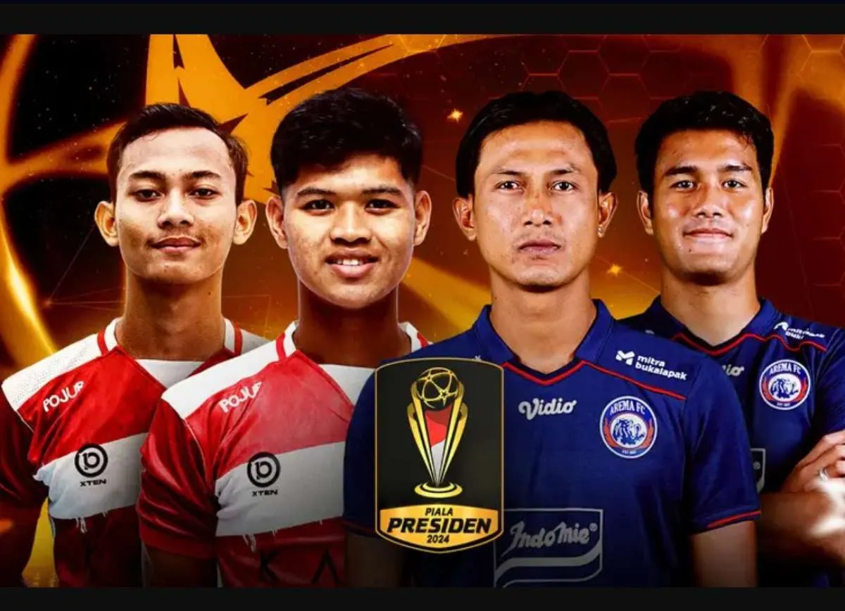 Link Live Streaming Madura United vs Arema FC di Piala Presiden 2024, Jumat (26/7)