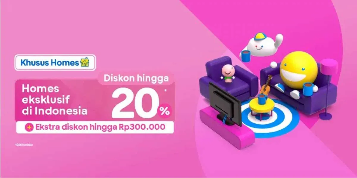 Manfaatkan Promo Tiket.com s.d 23 Juni 2022, Diskon Homes Eksklusif Indonesia 20%