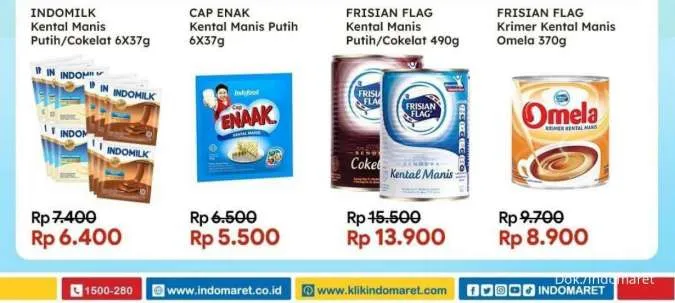 Promo Indomaret Susu Sehat Harga Hemat Periode 16-28 Februari 2022