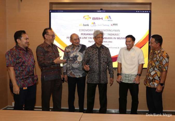 Bank Mega Pimpin Penyaluran Kredit Kindikasi kepada BRMS senilai Rp 2 triliun