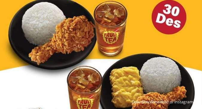 Promo McD Terbaru Hanya di 30 Desember 2021, Beli 1 Gratis 1 untuk Panas Spesial