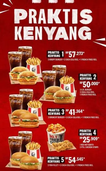 Promo KFC Menu Terbaru Praktis Kenyang