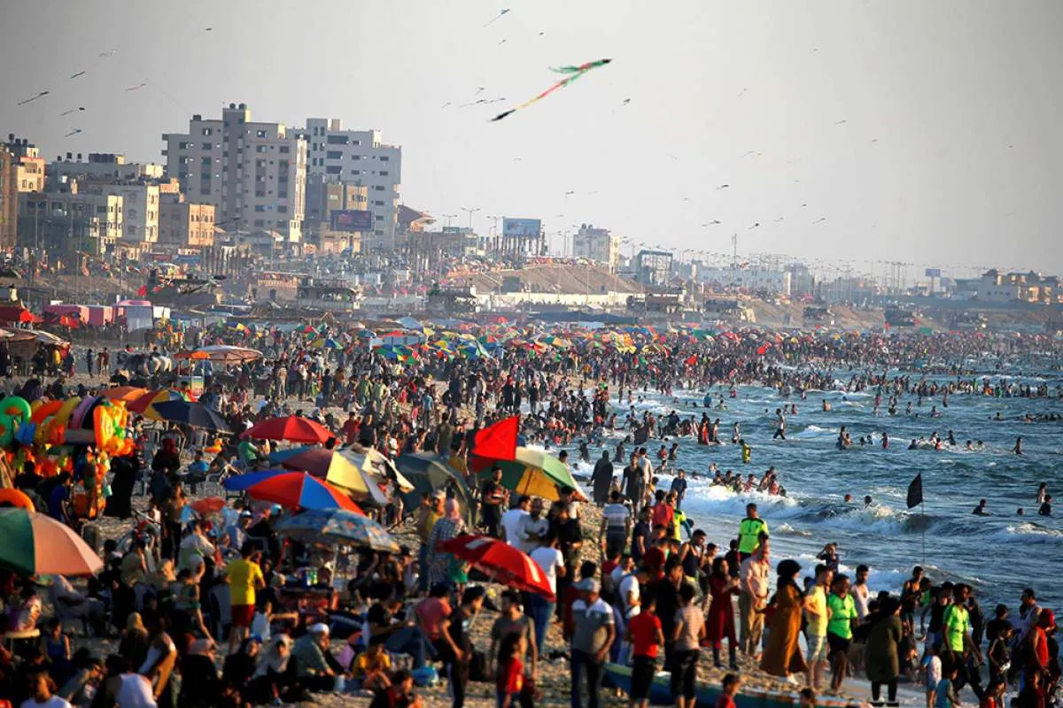 Bukan serangan Israel tapi virus corona membuat Gaza lockdown