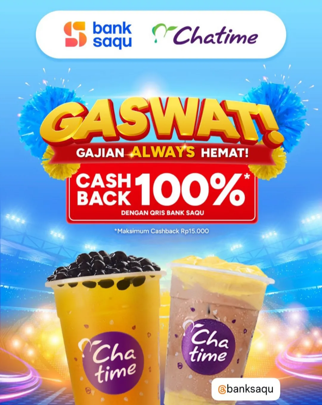Promo Gajian Chatime 25-30 juni 2024