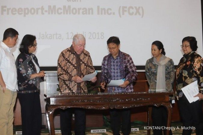 Inalum belum resmi memiliki 51% saham Freeport Indonesia