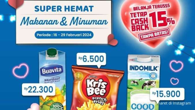 Promo Indomaret Super Hemat 21 Februari 2024, Deterjen Murah Mulai Rp 9.500-an Saja